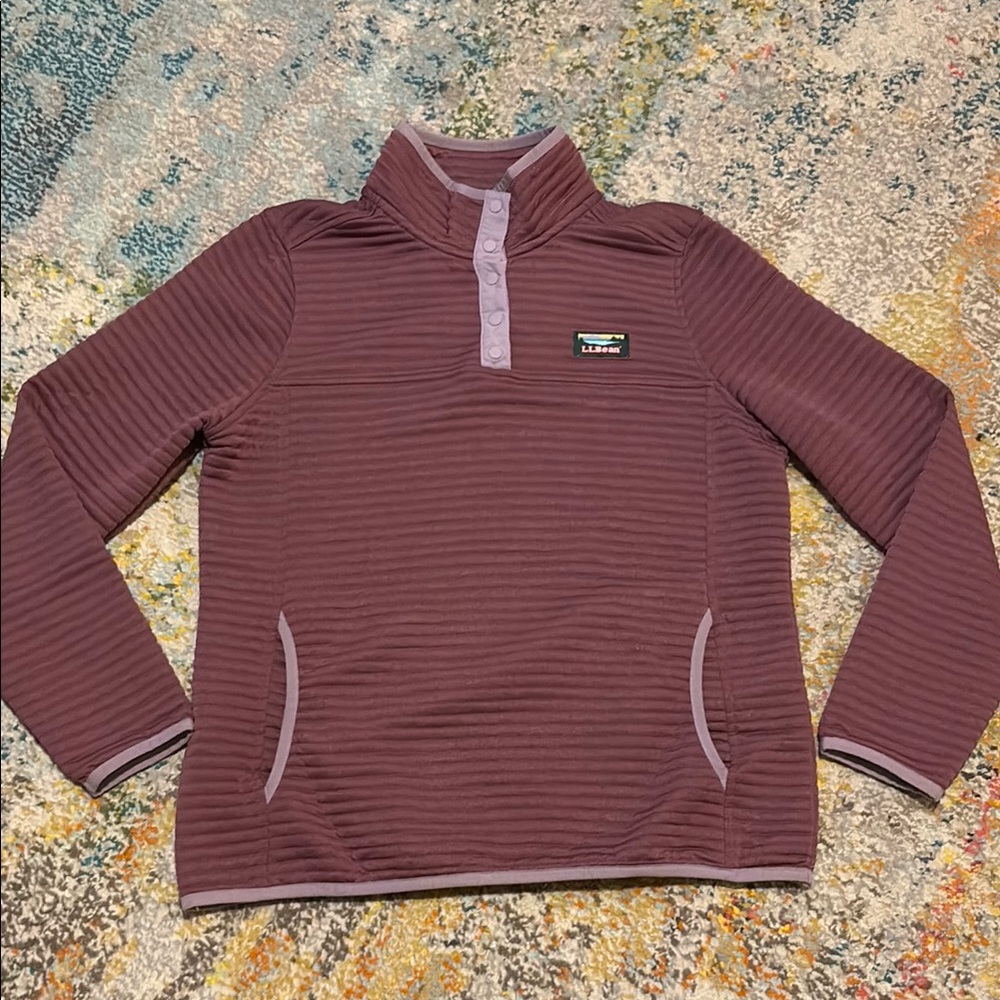 LL Bean Purple Women’s Pullover
